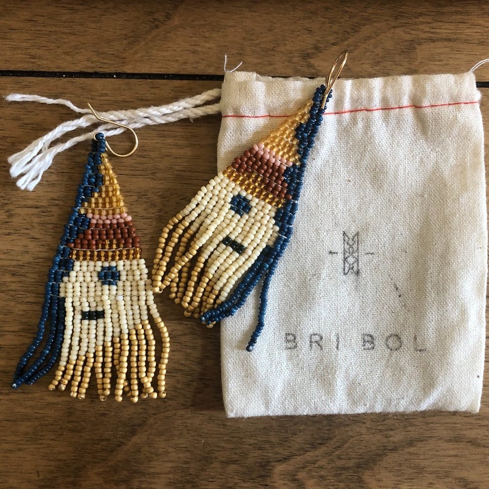 Beaded Bribol Earrings